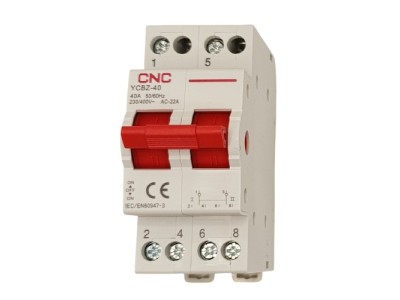 Changeover Switch CNC YCBZ-40, 2P, 40A