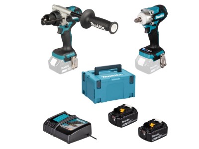 MAKITA ZESTAW COMBO 18V DLX2590TJ (DHP492