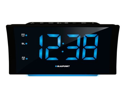 Blaupunkt CR80USB Digital alarm clock Black