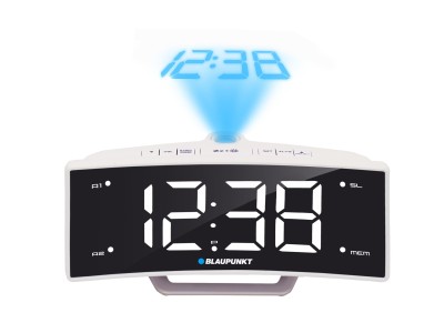 Blaupunkt CRP7WH radio Clock Black, White
