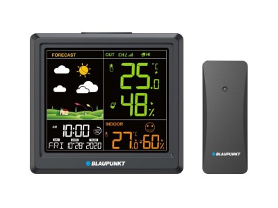 Blaupunkt weather station WS25BK black