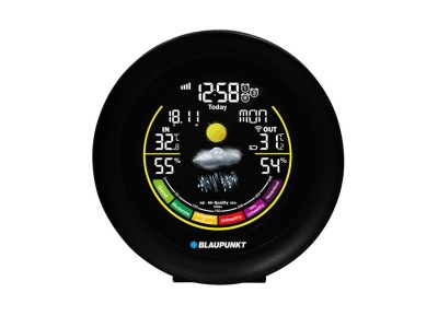 BLAUPUNKT WS35BK APP WEATHER STATION, BLACK