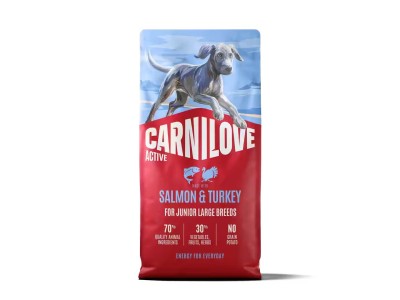 CARNILOVE Active Junior Salmon & Turkey