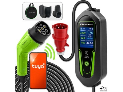Qoltec Ładowarka do samochodu elektrycznego EV