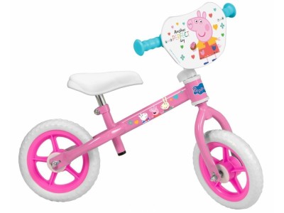 Running bike 10" Peppa Pig pink