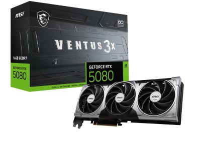 Graphics Card|MSI|NVIDIA|GeForce RTX 5080|16 GB|GDDR7|256 bit|PCI