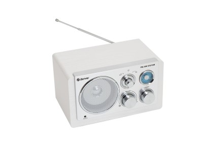 Denver TR-63W radio Analog White