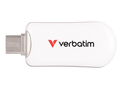 Verbatim Plectra USB-C Flash Drive White