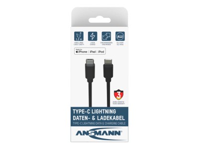 Ansmann 1700-0106 mobile phone cable Black