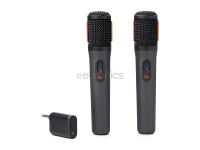 JBL Wireless Microphone Set, melna -