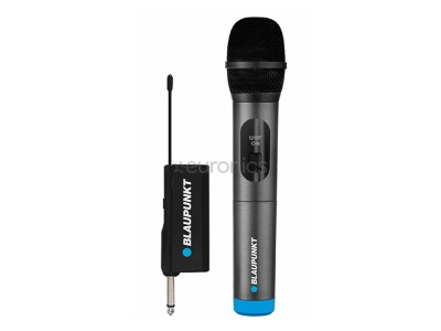 Blaupunkt WM40U, melna - Bezvadu mikrofons