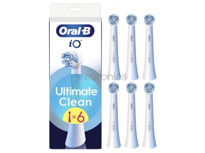 Braun Oral-B UltimateClean, 6 gab., balta