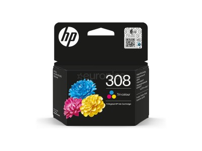 HP 308 Tri-color, krāsu - Toneris