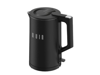 QUIN tējkanna, 1.5l, melna