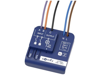 SOMFY 1822649 Unterputz-Empfänger Licht An/Aus io