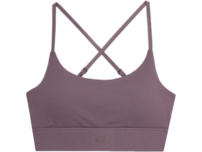 Sports Bra 4F F079 Purple 4FAW23USBAF079