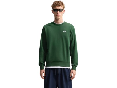Bluza męska Nike Club FT zielona