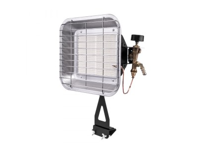 GAS RADIANT HEATER FOR A CYLINDER