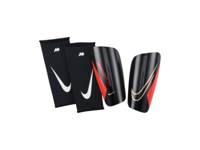 Ochraniacze piłkarskie Nike Mercurial Lite czarno-czerwone