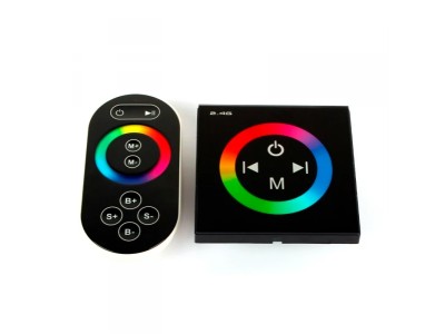 Iebūvējams RGB kontrolieris ar tālvadības pulti
