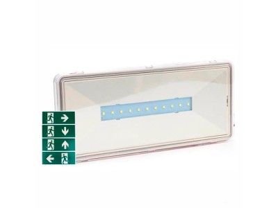LED avārijas 2.8W virsapmetuma gaismeklis