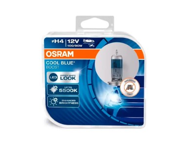 Halogēna spuldzes H4, 12V, 75/68W, 5500K