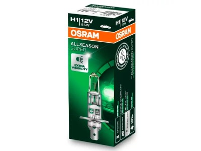 Halogēna spuldze H1, 12V, 55W, 3200K