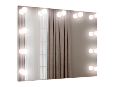 Spogulis ar LED lampiņām 120 x