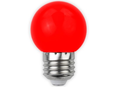 LED Dekoratīvā spuldze E27, G45, 1W
