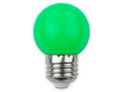 LED Dekoratīvā spuldze E27, G45, 1W