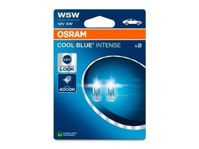 Halogēna W5W spuldze, COOL BLUE INTENSE