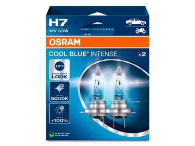 Halogēna H7 spuldzes, 55W, 12V, līdz