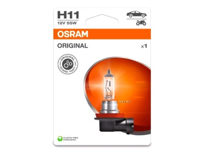 Halogēna spuldze H11, 55W, 12V, 1350Lm