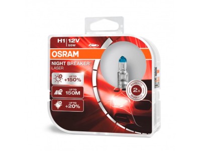 Halogēna spuldzes H1, 12V, 55W, 3400K
