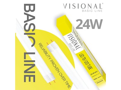 LED spuldze T8, 150 cm, 24W