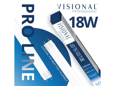 LED spuldze T8, 120 cm, 18W