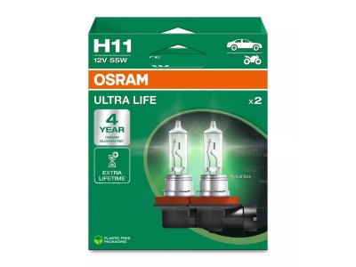 Halogēna spuldzes H11, 12V, 55W, 3200K
