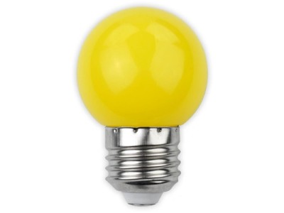LED Dekoratīvā spuldze E27, G45, 1W