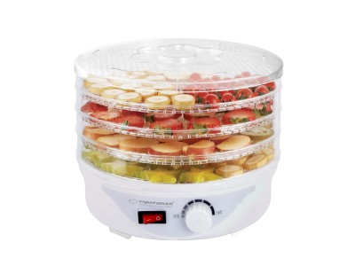 Esperanza EKD003 food dehydrator Transparent, White