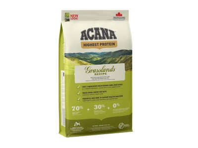 ACANA Highest protein Grasslands Dog -