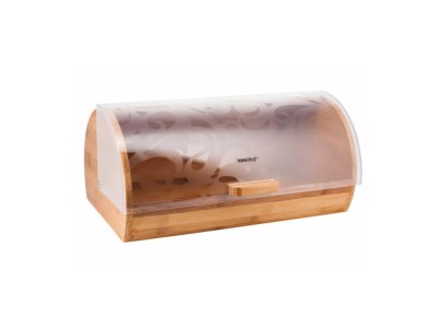 Bambusa-akrila maizes kaste, 36x21x17 cm, Kinghoff