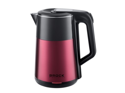 Tējkanna dubultsienu BROCK WK 5520 RD