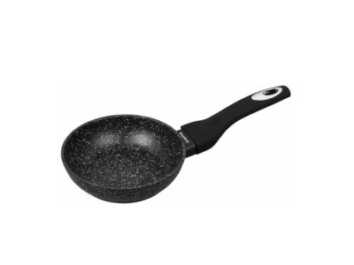 Panna, alumīnijs, melns marmors, Ø18cm Klausberg