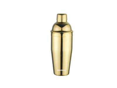 Kokteiļu šeikeris, zelta krāsa, 750 ml