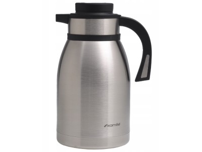 Nerūsējošā tērauda termoss 2,0L, sudraba