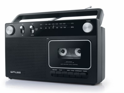 Pārnēsājams radio ar kasešu magnetofonu, MUSE