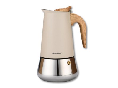 Espresso kafijas kanna, nerūsējošais tērauds, 9