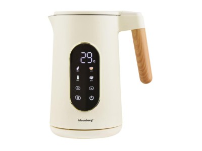 Elektriskā tējkanna 1.7L 2200W, bēša/rozā