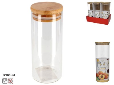 Glabāšanas stikla burka 1700 ml, 28