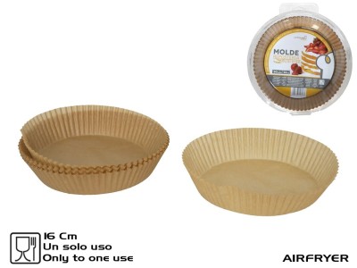 Gaisa fritiera papīra cepamforma 16 cm